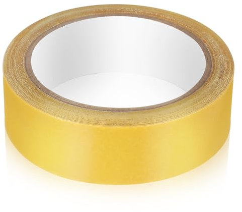 NUOBESTY 1rotolo Nastro Biadesivo Extra Forte Da Nastro Adesivo Per Tappeti Tessuti e Decorazioni e Resistente Per Uso Ed Esterno