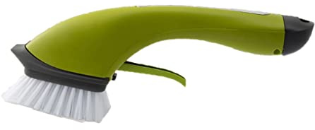 COLLBATH Long Handle Cleaning Brush Automatic Add Water Spray for Washing Pots and Dishes Versatile Cleaning Tool for Kitchen Use