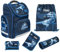 Undercover Schultasche Jurassic World Dino Set 5-tlg - Personalisierter Inhalt Turnbeutel Geldbeutel Federmappe mit Name - Schulranzen 1. Klasse Dinosaurier Jungen