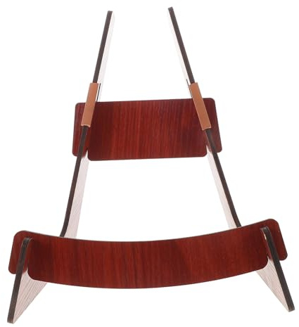 TOYANDONA Support De Guitare En Bois Massif L-Forme Portable - Support Polyvalent Pour Basse Violon Ukulélé Démontable Pour Usage Domestique Et Scène