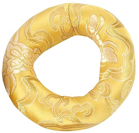 Cabilock Cuscino per Campane Tibetane in Cotone, Supporto per Ciotola Sonora Nepalese, Protegge la Ciotola, per Meditazione e Yoga Colore Casuale