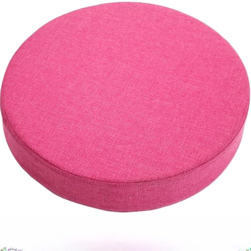 Cojín para Silla Cojín de Espuma de Memoria Cojín Redondo para Silla Cojines 30/35/40/45/50/55/60cm Cojín de Asiento para Estera Oficina jardín Dormitorio Salón Cocina(Color 6,55x3cm/21.6x1.2in)