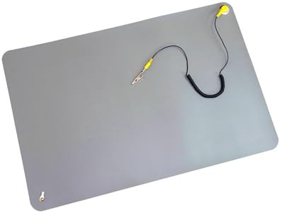 Tapete Antiestático De Para Superficies De Trabajo Con Conexión A Tierra Y Muñequera Adecuado Para Reparaciones Electrónica Sensible Protecciones Eléctricas Estáticas