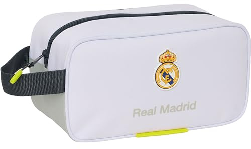 Zapatillero Mediano Real Madrid 25/26 para Calzado Deportivo, Gimnasio, Colegio y Entrenamientos Diarios