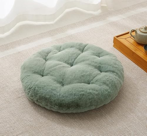 MolynnChic Cuscino da Pavimento Grande per Meditazione, Cuscino Rotondo per Pavimento per Adulti, Cuscini da Pavimento Lussuosi e Spessi per Seduta da Mettere in Soggiorno, Balcone, Esterno, Tatami