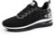 AFFINEST Damen Laufschuhe Sportschuhe Air Atmungsaktiv Turnschuhe rutschfest Leichte Schuhe Stoßfest Outdoor Mesh Sneaker schwarz 38