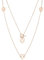 Liebeskind Berlin Halskette aus Edelstahl in roségold LJ-0772-N-100, 100 cm