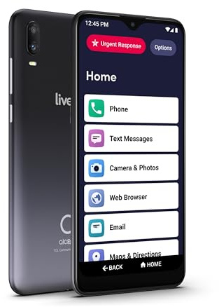 LIVELY Jitterbug Phones Smart3 Smartphone for Seniors - Cell Phone for Seniors - Must Be Activated Phone Plan - Not Compatible with Other Wireless Carriers