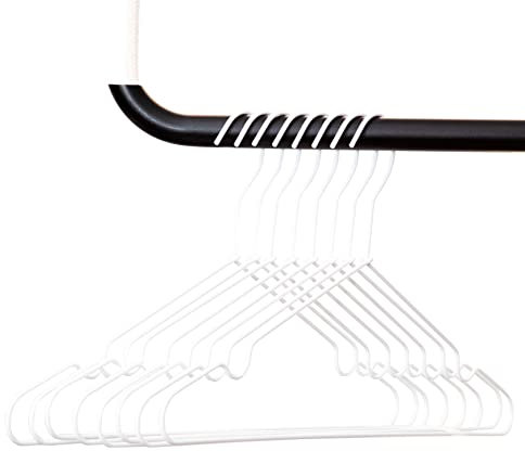 Grucce di design in metallo robusto – 8 pezzi (bianco)