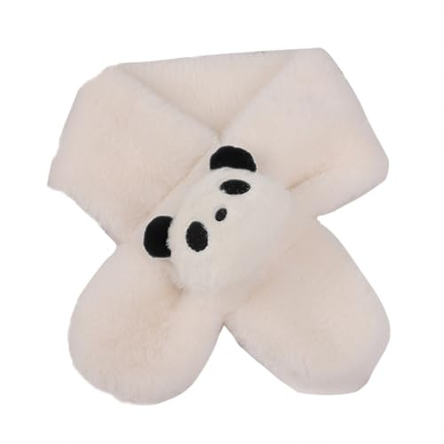 SJTJSPX Sciarpa per bambini sciarpa morbida sciarpa da collo autunno inverno calda sciarpa cartone animato panda sciarpa invernale per ragazze ragazzi