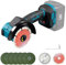 Akku-Winkelschleifer für Makita 18V Akku, Einstellbar 12000RPM Bürstenloses Winkelschleifer Werkzeug, 100mm Scheibendurchmesser, Elektrische Schleifmaschine zum Schneiden, Schleifen, Polieren (ohne)