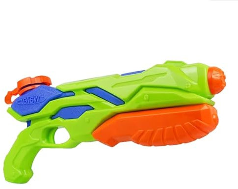 Water Gun Toy for Kids, Powerful Water Pistol with 600ML Moisture Capacity, Long Range Squirt Gun, Perfect for Summer Pool Party, Beach & Garden Fun, Blaster Toy for Kids and Adults (1, Green)