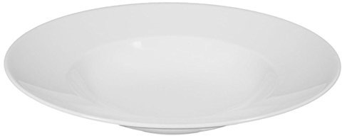 Seltmann Weiden - Lukullus - Pastateller -Teller Tief - Rund - Porzellan/Hartporzellan - Weiß - Ofen- Mikrowellen- und Spülmaschinenfest -Ø 30 cm