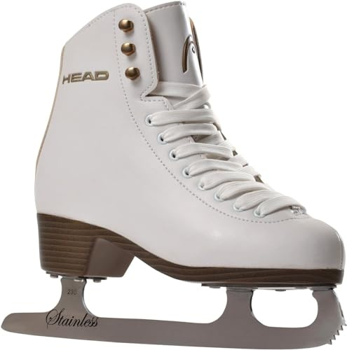 HEAD Kinder Schlittschuhe Donna Eiskunst Schuh, Weiß, 34 EU
