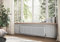 Utopia Traditional Triple Panel 3 Column Horizontal Radiator Cast Iron Style Central Heating – White 400 x 1370mm