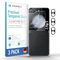 smartect Front Schutzglas [3 + 3 Stück, Klar] kompatibel mit Samsung Galaxy Z Flip 5, Display + Kamera, HD Schutzfolie Anti-Kratzer, Blasenfrei, 9H Härte, 0.3 mm Ultra-klar, Ultrabeständig
