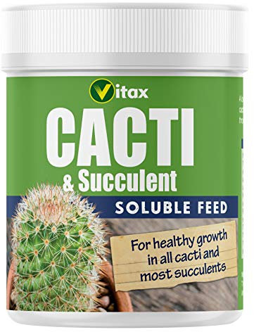 Vitax Fertilisant pour Cactus 200 g - Cacti et Succulentes - Fertiliseur Liquide - Croissance de la Plante