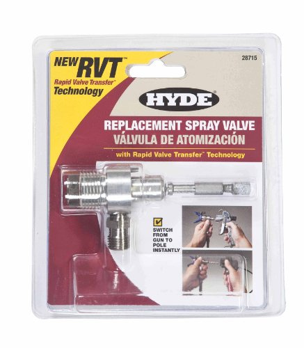 Hyde 28715 RVT Rapid Valve Transfer Technology Replacement Paint Spray Valve