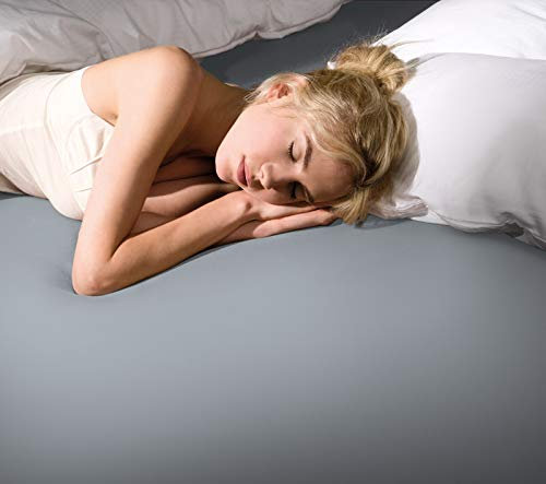 Bella Donna Jersey Spannbettlaken 120/200 - 130/220 Hellgrau (0703)