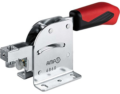 AMF 93880 6860 Sauterelle combinée Modèle 2, Argent/rouge