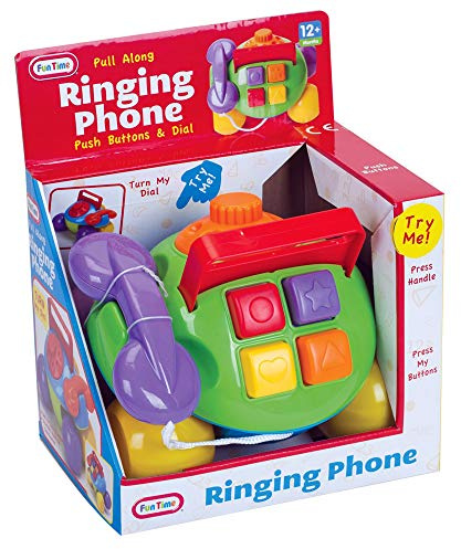 Fun Time Pull Along Ringing Phone