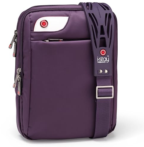 i-stay 10.1 inch iPad/Tablet/Netbook/e-Reader Bag with Non-slip Shoulder Strap - Purple