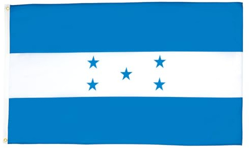 BANDIERA HONDURAS 150x90cm - GRAN BANDIERA HONDUREGNA 90 x 150 cm Poliestere leggero - Bandiere - AZ FLAG