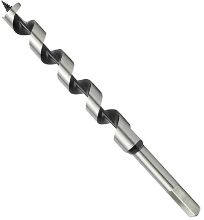 Weischer® - Schlangenbohrer 14 x 600 mm | Holzbohrer Spiralbohrer | 6-Kant-Schaft | Gewindespitze für präzise Bohrung | Weich- & Hartholz | stabiler & bruchfester Bohrer