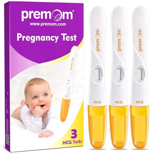 Premom Pregnancy Test Midstream: Early HCG Detection Sticks (3HCG)