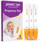 Premom 3 x Schwangerschaftstest Frühtest - Frühschwangerschaftstest HCG Pregnancy Test 10mIU/ml with APP, Ultra Early Test (3HCG Test）