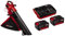 Einhell Professional Akku-Laubsauger VENTURRO 36/240 Power X-Change (36 V, Saugleistung bis 740 m³/h, Fangsack 45 L, Blasfunktion bis 240 km/h, inkl. 2x 3,0 Ah Akku und Twincharger)