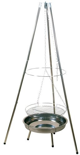 Camp 4 Scout Barbecue suspendu Inox 56 x 57 x 15 cm