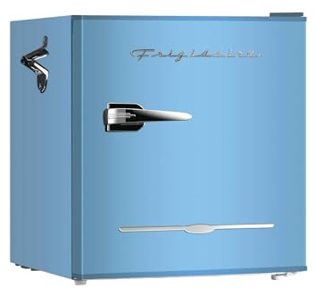 Frigidaire EFR176 1.6 cu. ft. Retro Bar Fridge with Side Bottle Opener (Blue)