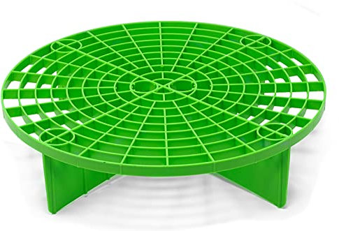detailmate GritGuard 12 Inch Bucket Insert System Suitable for Grit Guard Wash Buckets, Car Wash Buckets, e.g. Suitable for Chemical Guys 3.5 5 Gallon Buckets, Meguiar's Cleaning Bucket, Green