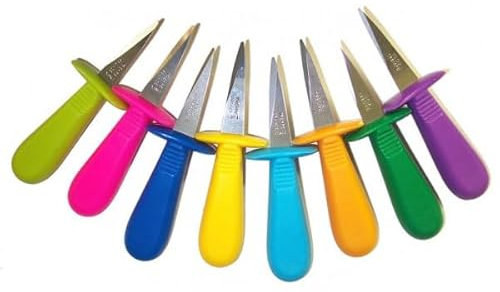 Couteau Lancette à Huitre - Avec garde - Lame Acier trempé - Fabriqué en france - 019