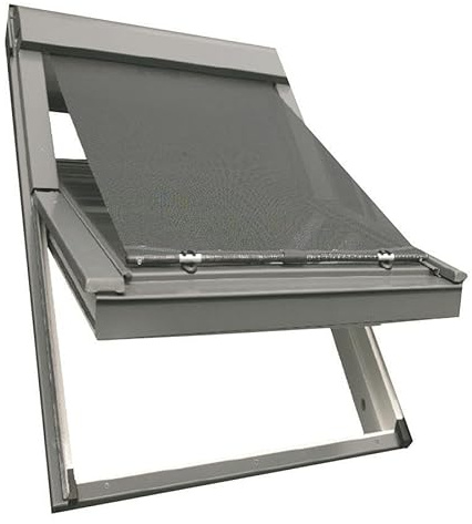 Hitzeschutz-Markise SK08 | S08 | 608 kompatibel mit VELUX Dachfenstern GGU | GPU | GHU | GTL | GTU | GLL | GLU | GGL | GPL | GHL | GFL | GZL | Effektiver Hitzeschutz | Einfache Montage | Polyester