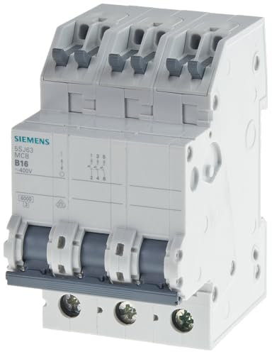 SIEMENS - 5SJ63166KS SENTRON Leitungsschutzschalter 3-polig 16 A