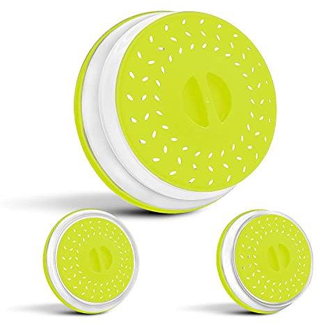 Colonel Cook®-✮Marque Française✮-Cloche Micro Ondes-sans BPA-✮Garantie A Vie✮-Couvercle Micro-Ondes 3en1-Cloche pour Micro Onde Retractable Anti Vapeur et Fonction Passoire-Accessoire Lave Vaisselle