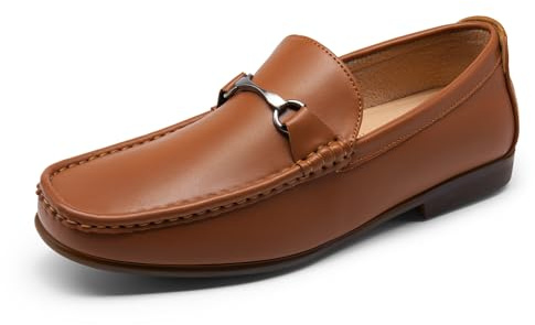 Bruno Marc Klänning Loafers för män Slip On Casual körloafer, SOLBRÄNNA, 42 EU