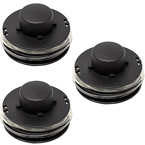 Thread spool trimmer spool suitable for Grizzly Tools cordless grass trimmer CT2000 scythe brush cutter battery trimmer lawn edge cutter (3 pieces)