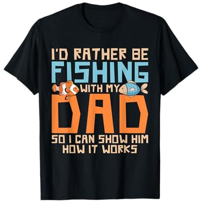 Fishing Shirt Toddler Boys Girls Funny Fisherman Fishing T-Shirt