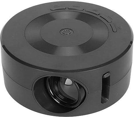 Annadue Mini Proiettore Portatile, Supportato, Proiettore di Film Home Theater con Altoparlante Incorporato, Supporto Videoproiettore USB AUX