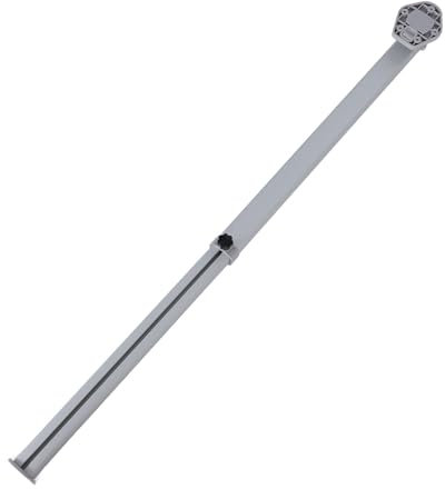 Luocute Teleskop-Tischbein, Klappbein aus Aluminiumlegierung, Höhenverstellbar 580–1000 Mm, Abnehmbar, Teleskop-Stützbeine mit Stufenlosen Knöpfen, Ideal für Wohnmobil, Camping,