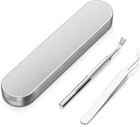 Tick Remover Tools for Dogs, Pet Tick Removal Tweezers Kit, Portable Case