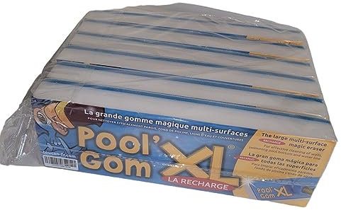 Toucan - Satz mit 6 Nachfüllungen für Bürstenkopf - Pool Gom XL - TOU-400-0012-X6