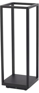 Lucande LED utomhu Thorvid (modern) i svart av aluminium (1 flamma), väglampa pollerlampa, väglampa, sockellampa