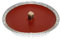 Gartenfackeln aus Aluminium - 40er Pack - Ø 14 cm - rotes Wachs - Brenndauer 3 Stunden - Cereria Di Giorgio