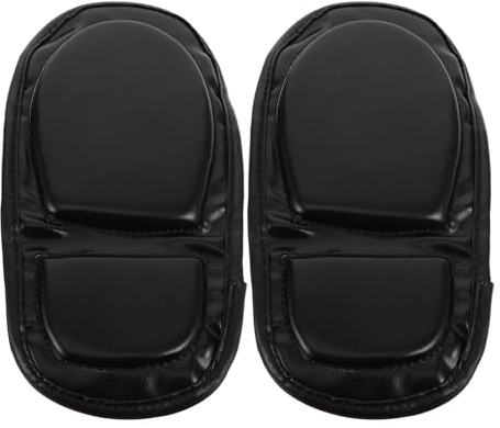 Cabilock Protège Kickboxing pour Entraînement Équipement Arts Martiaux Protection De Pied De Combat Sparring Sangles Ajustables