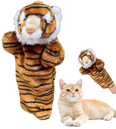 Pupazzi Animali da Mano | Marionetta da | Pupazzi in Peluche per Bambini - per Gioco Famiglia Storytelling Pasqua Aula