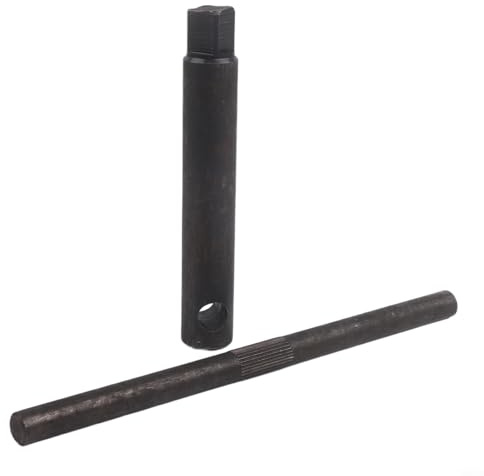Herramienta de llave cuadrada para torno de fresado con mango en T para uso en taller de máquinas, compatible con enrutadores CNC y equipos de fresado (17 x 17)